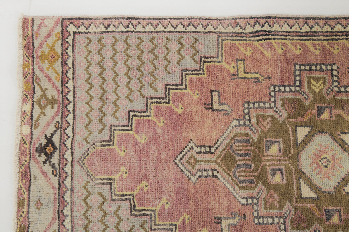 Vintage Turkish Anatolian Maden Rug