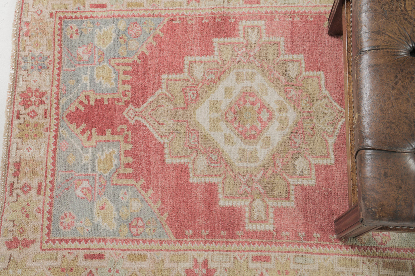 Vintage Turkish Anatolian Maden Rug