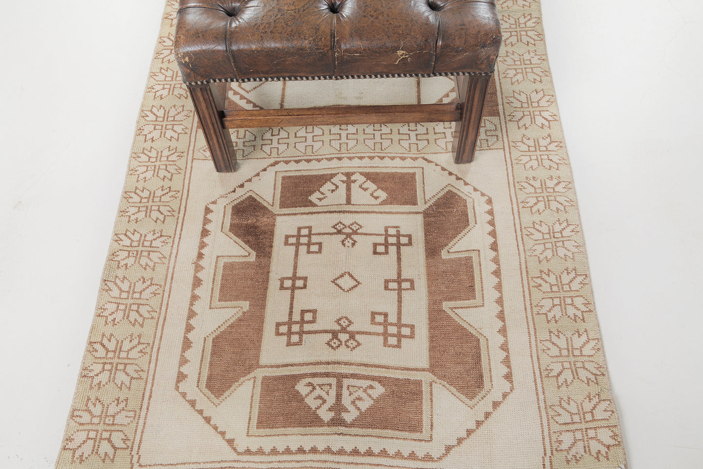 Vintage Turkish Anatolian Milas Rug