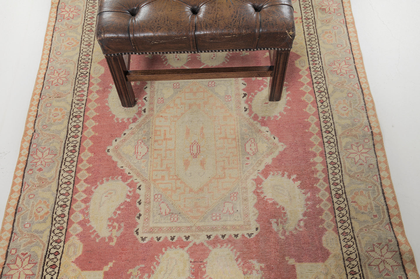 Vintage Turkish Anatolian Brunguz Rug