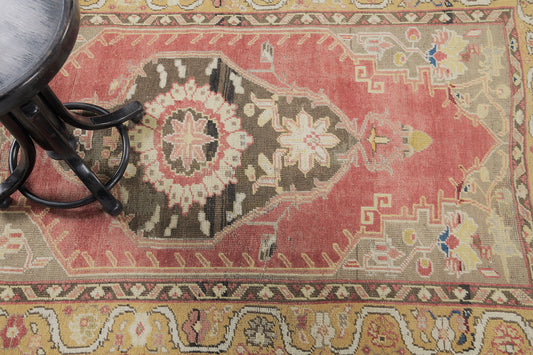 Vintage Turkish Anatolian Maden Rug