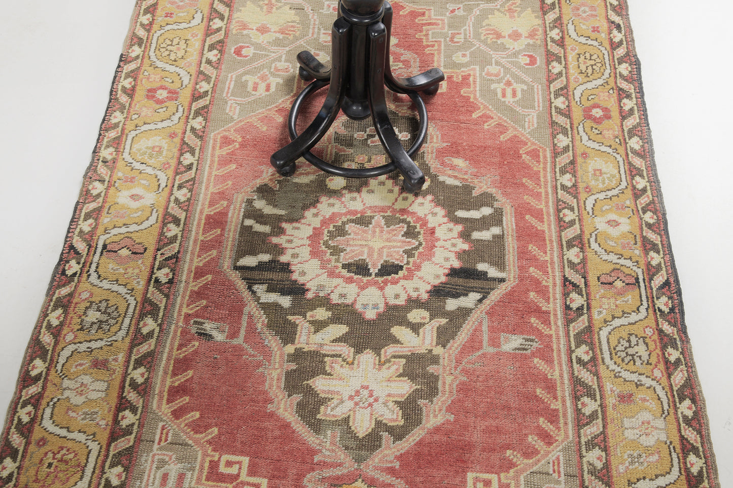 Vintage Turkish Anatolian Maden Rug