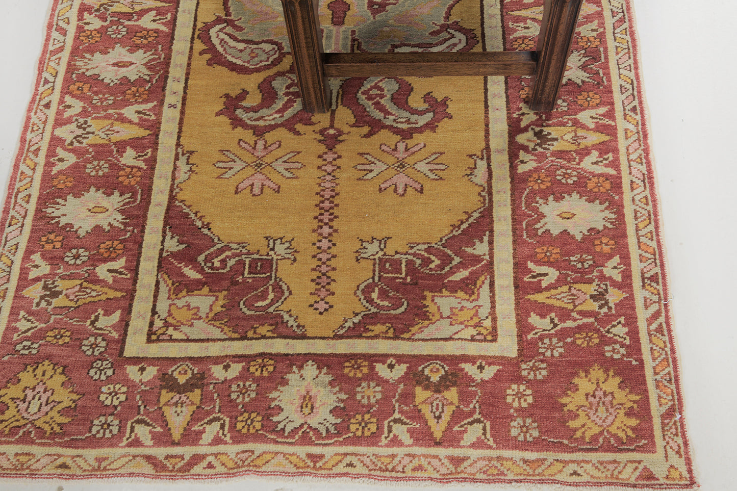 Vintage Turkish Anatolian Guney Rug