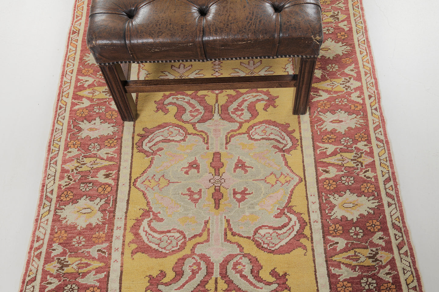 Vintage Turkish Anatolian Guney Rug