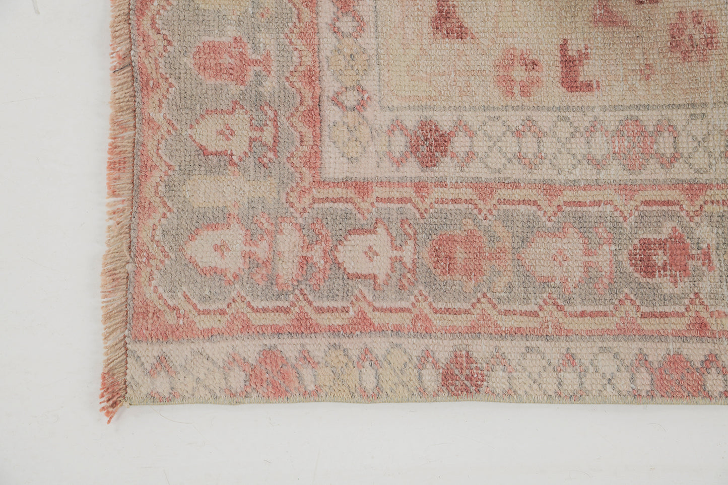 Vintage Turkish Anatolian Konya Rug