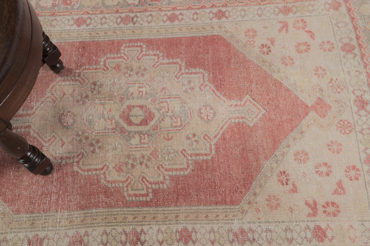 Vintage Turkish Anatolian Konya Rug