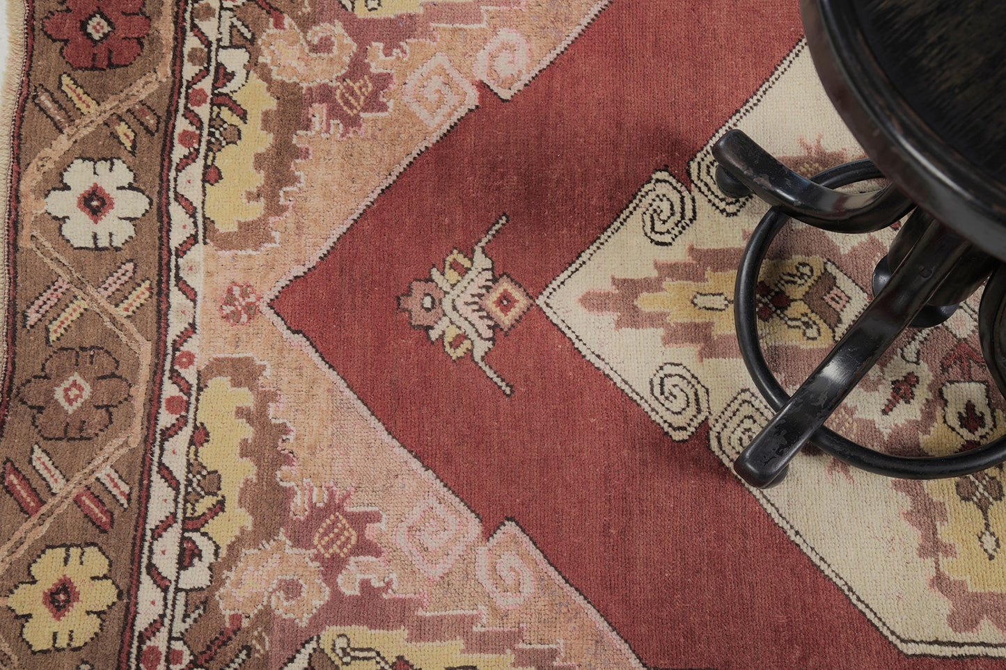 Vintage Turkish Anatolian Kirsehir Rug