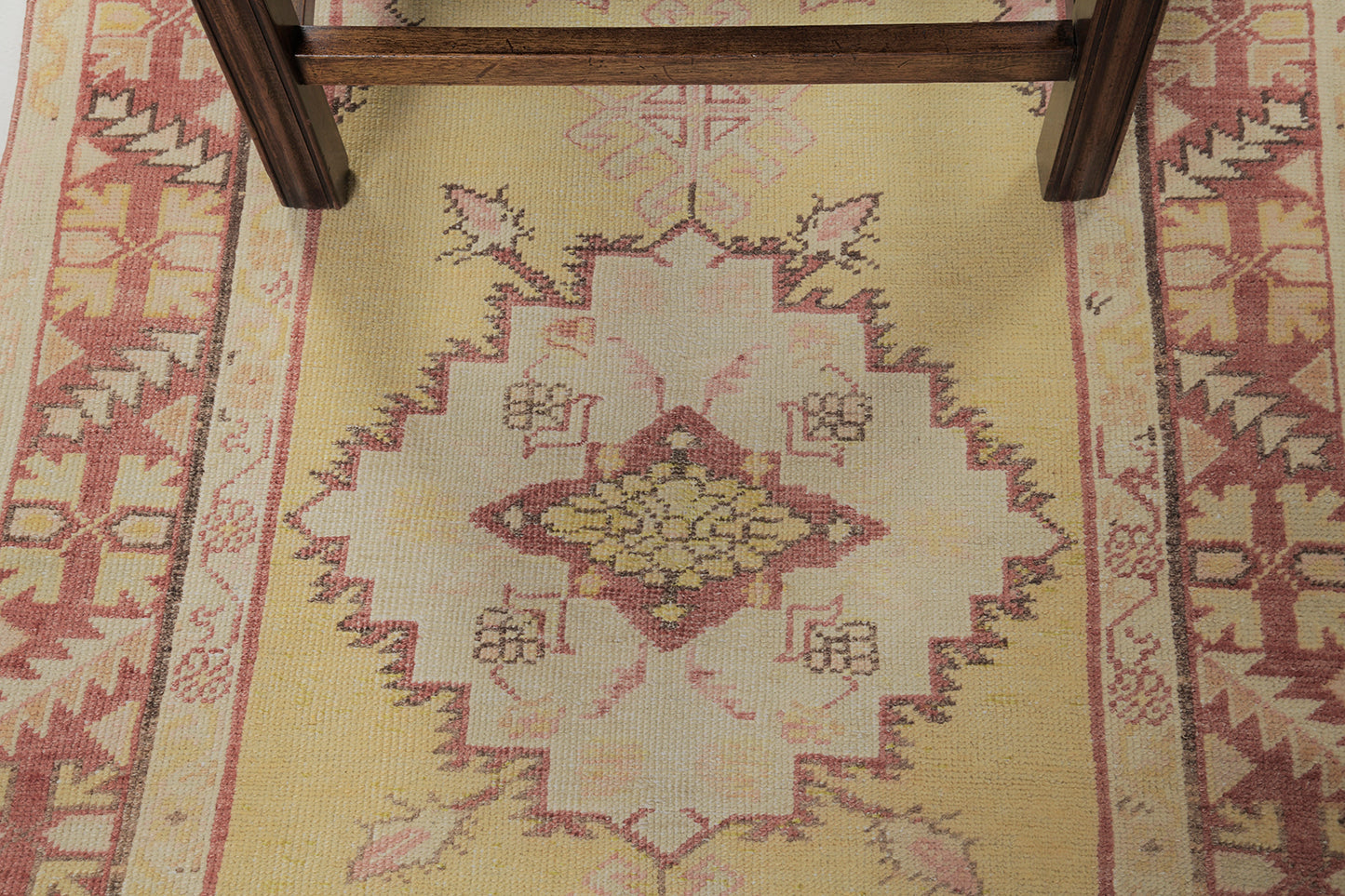Vintage Turkish Anatolian Guney Rug