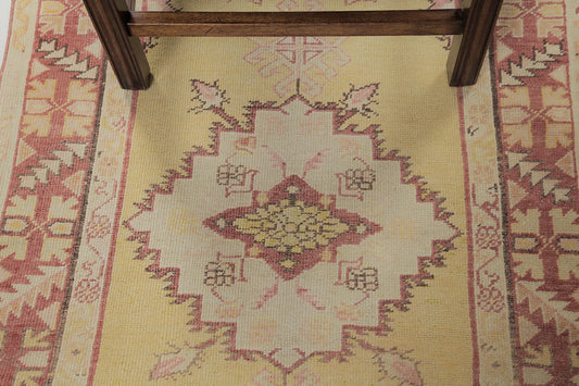 Vintage Turkish Anatolian Guney Rug