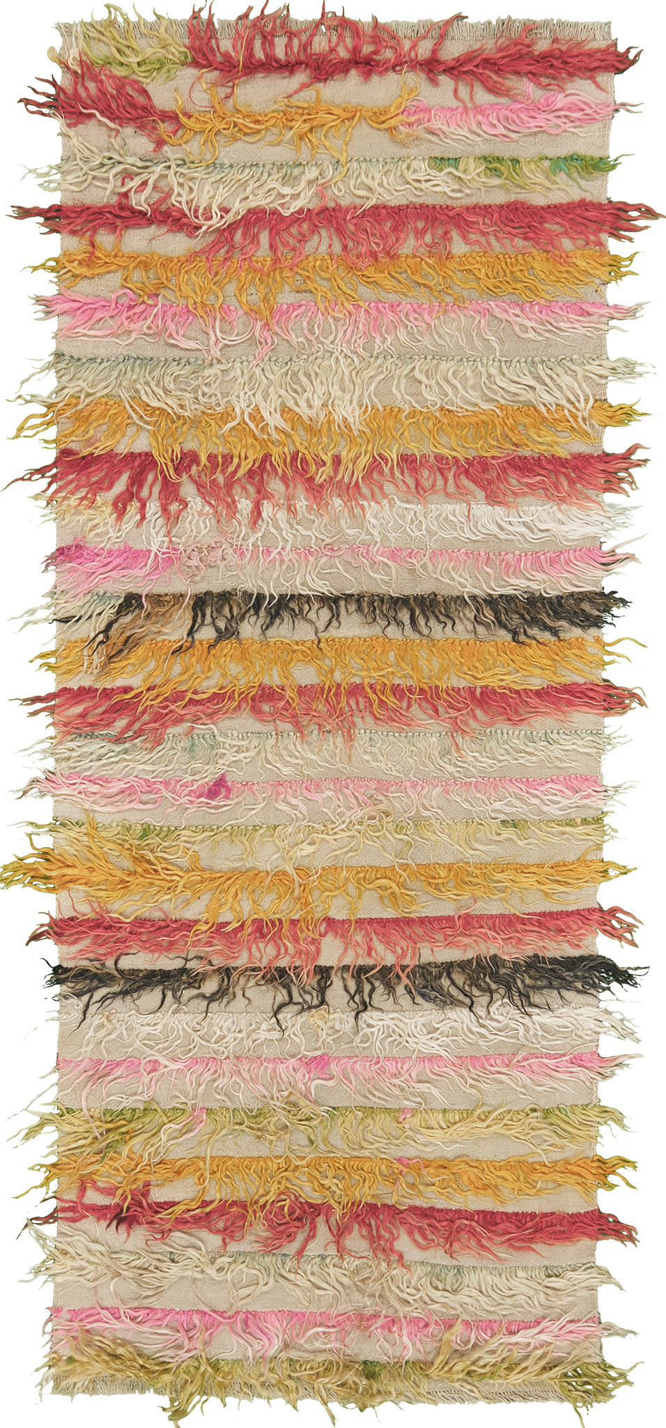 Vintage Turkish Anatolian Tulu Runner