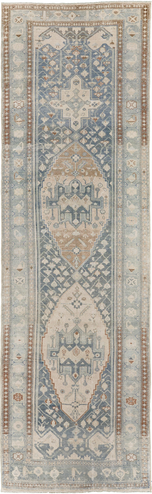 Persian Rug 1762 Antique Persian Malayer Runner 29490