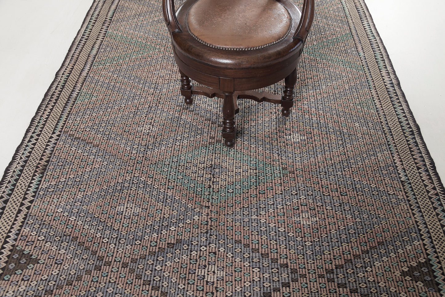 Vintage Turkish Anatolian Jejim Kilim