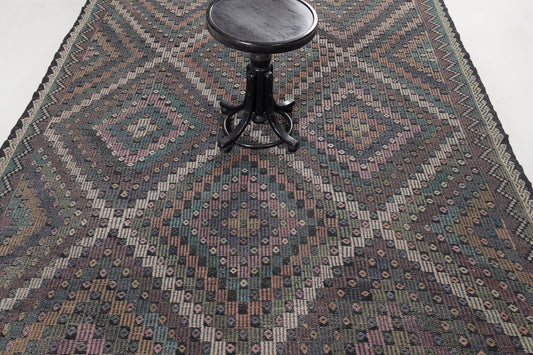 Vintage Turkish Anatolian Jejim Kilim