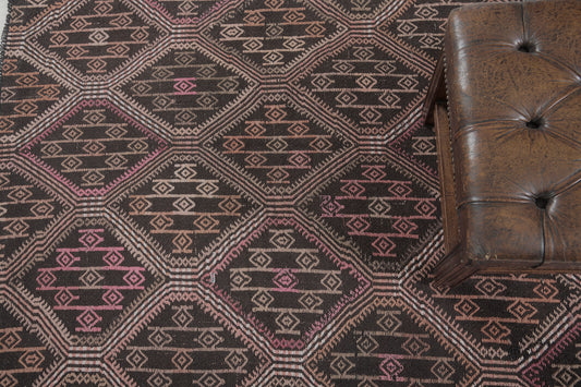 Vintage Turkish Anatolian Jejim Kilim