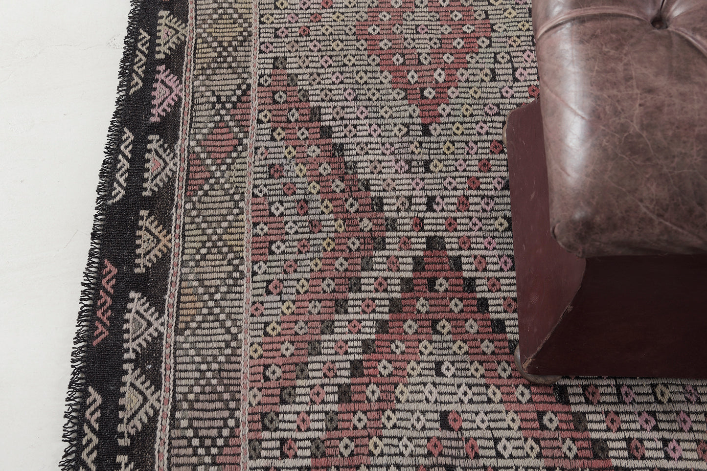 Vintage Turkish Anatolian Jejim Kilim