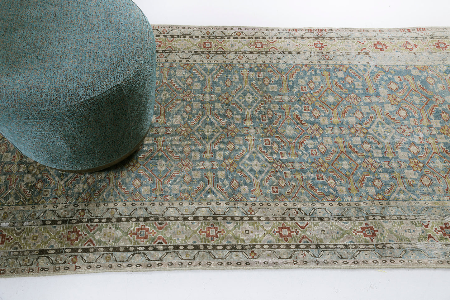 Antique Caucasian Gharabagh Runner