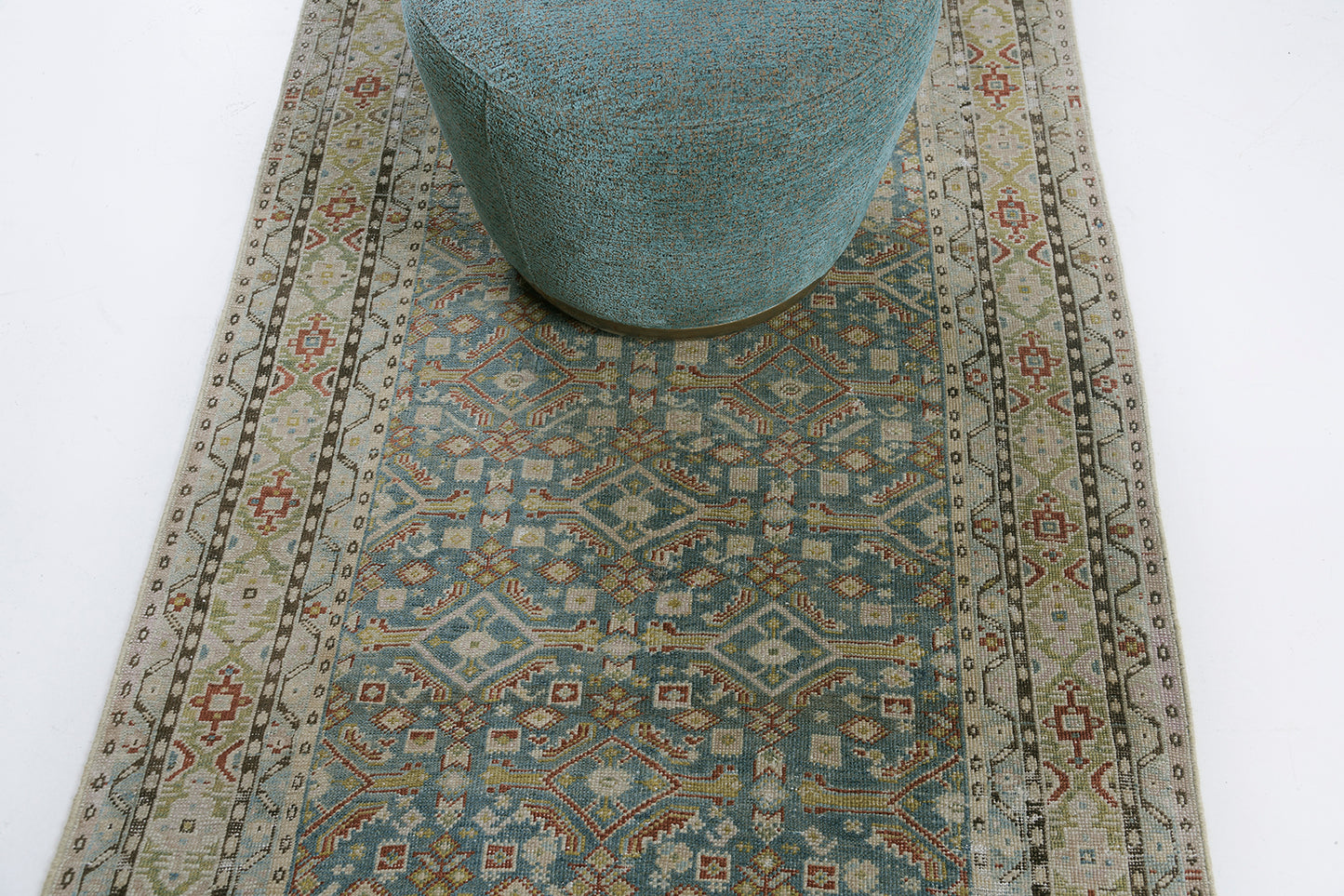 Antique Caucasian Gharabagh Runner