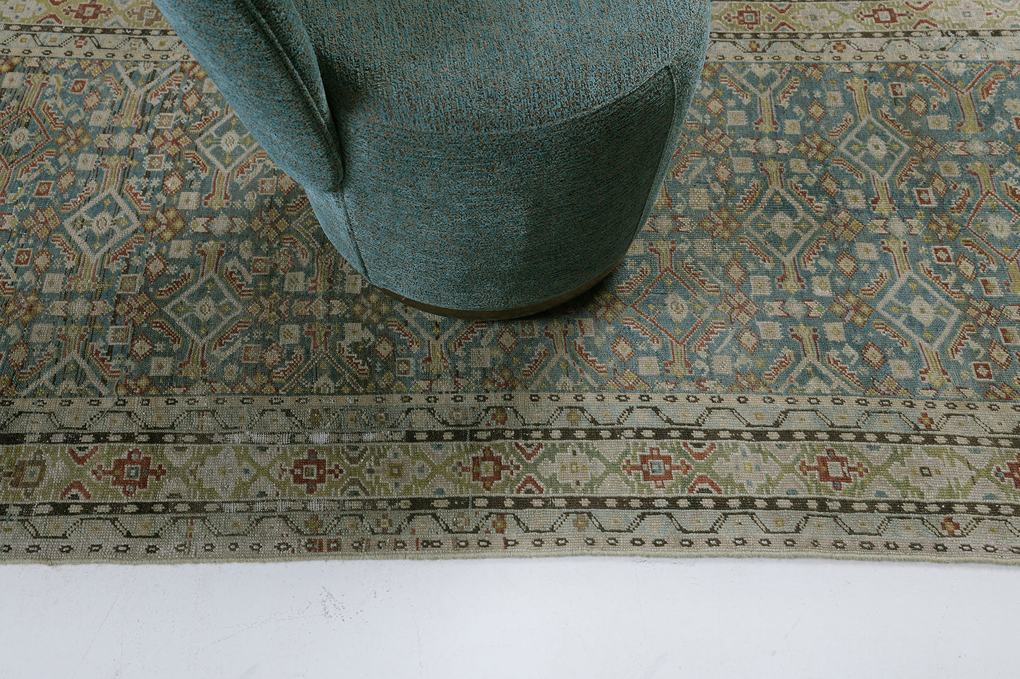Antique Caucasian Gharabagh Runner