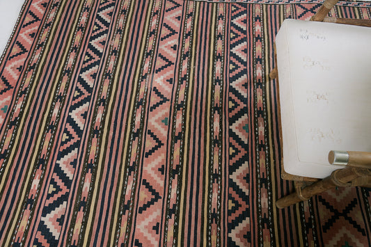 Vintage Caucasian Kilim