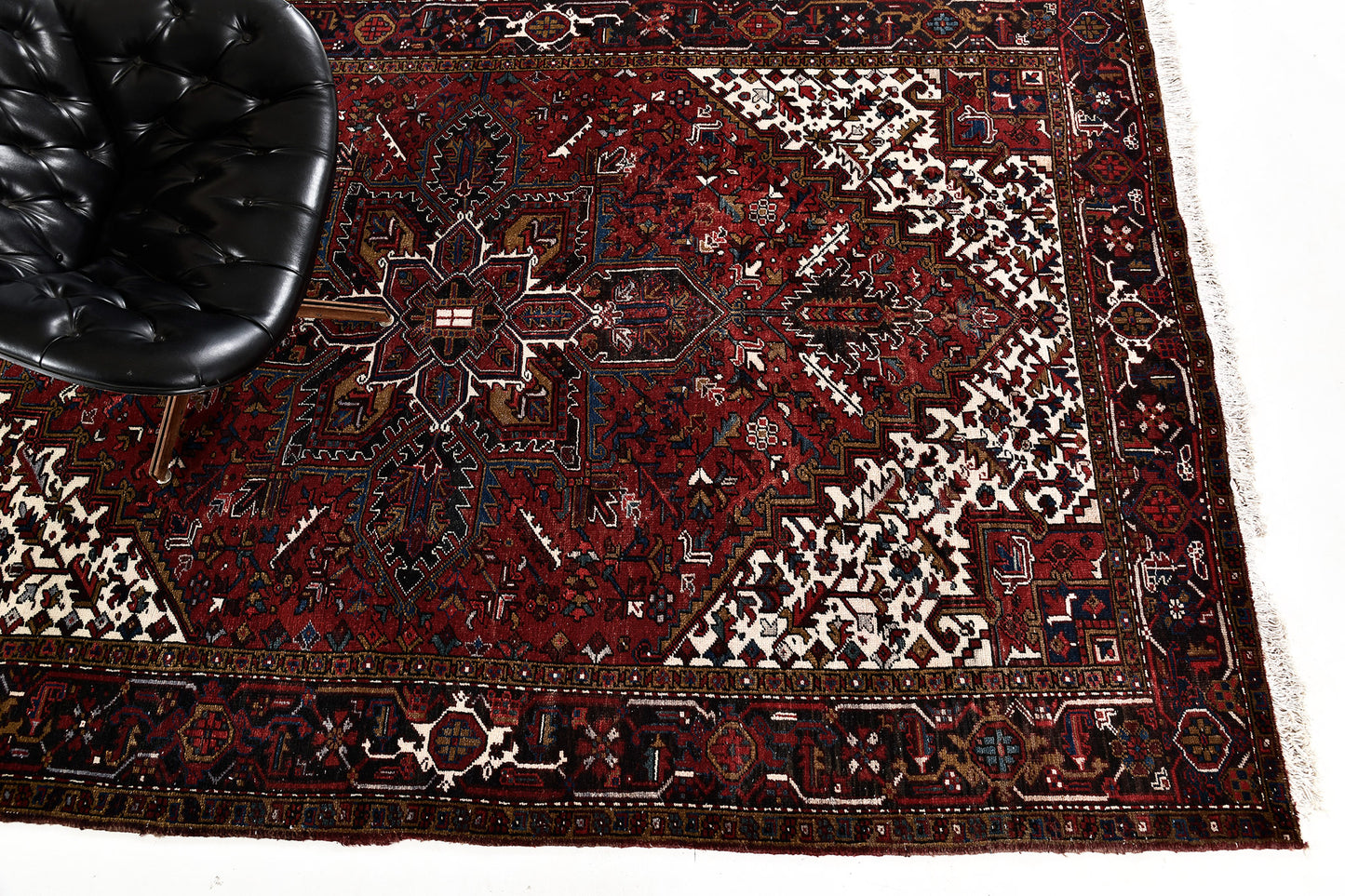 Persian Rug 3441 Vintage Persian Heriz Serapi Style Rug 29763