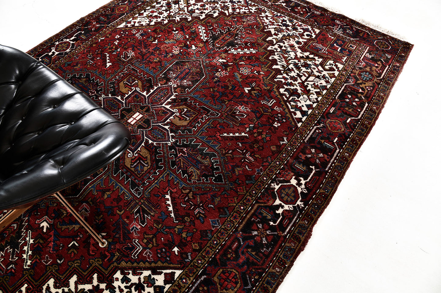 Persian Rug 3438 Vintage Persian Heriz Serapi Style Rug 29763