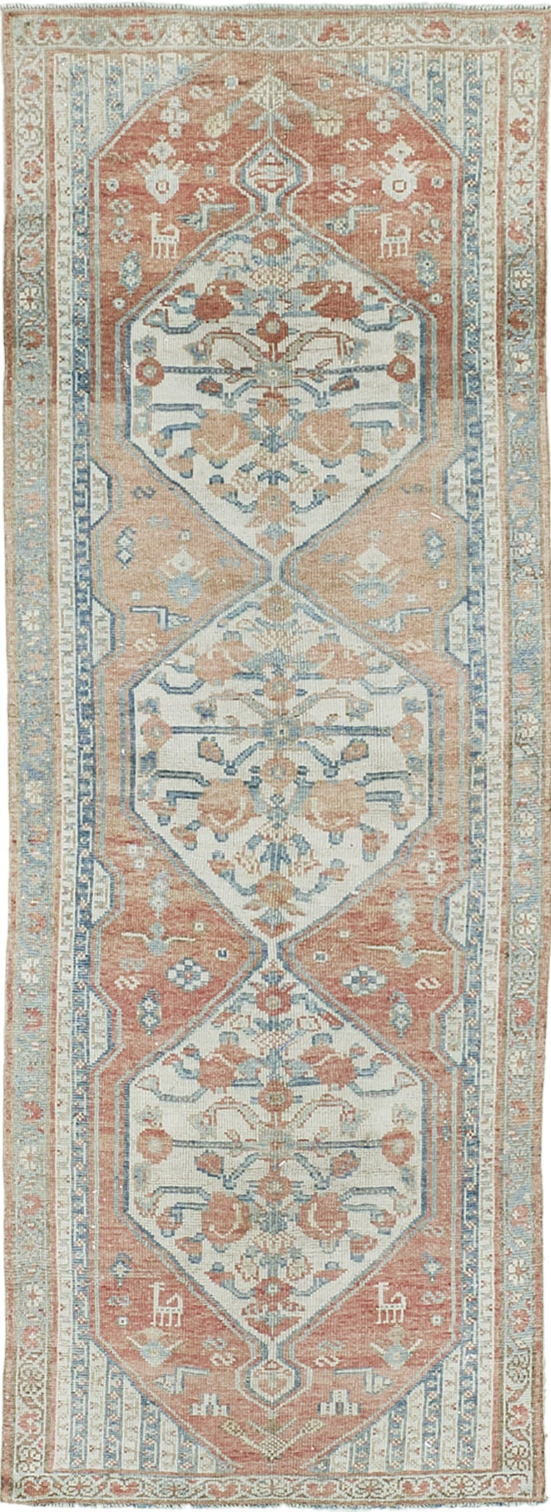 Persian Rug 3948 Vintage Persian Malayer 29783