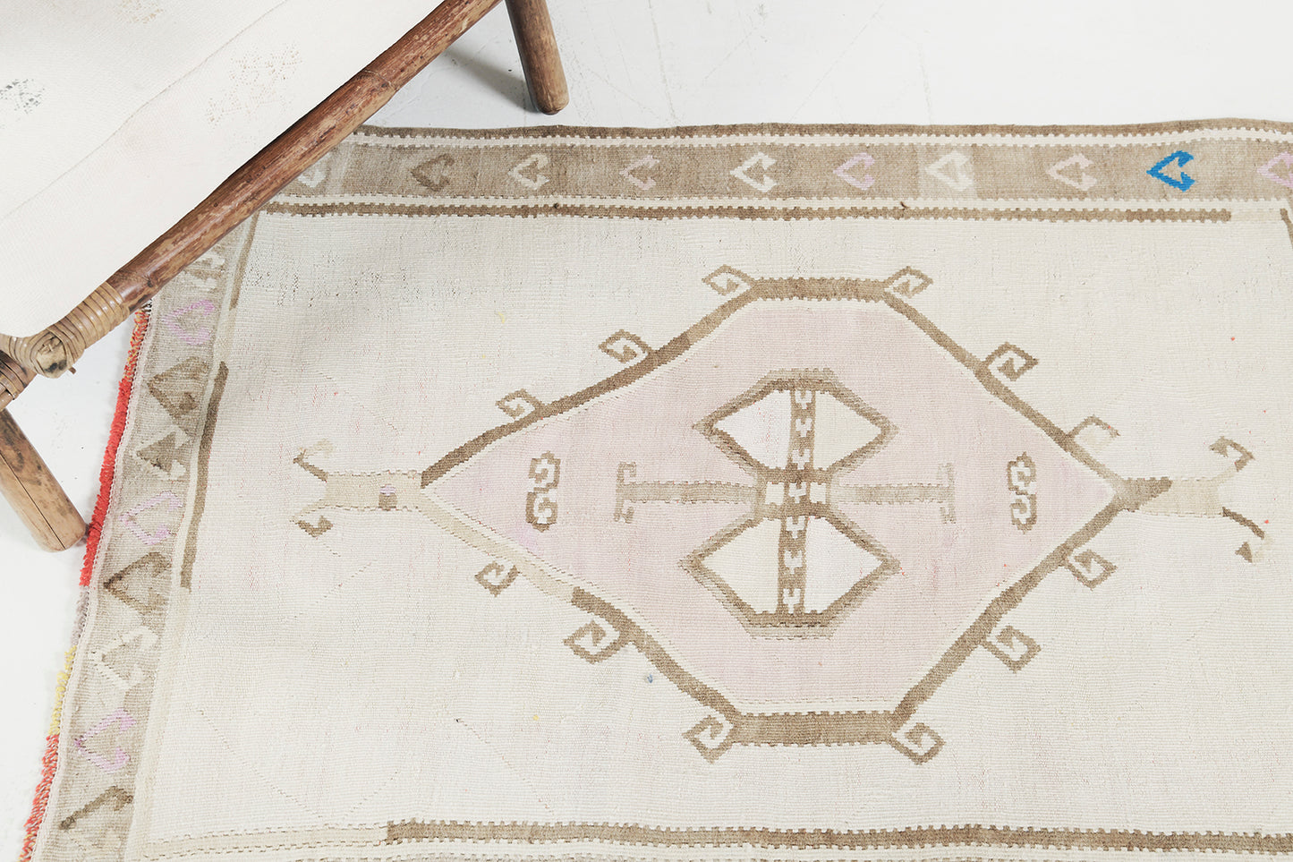 Vintage Turkish Kars Kilim