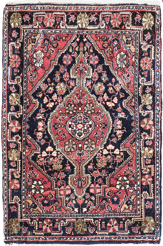 Persian Rug 4166 Vintage Persian Tabriz