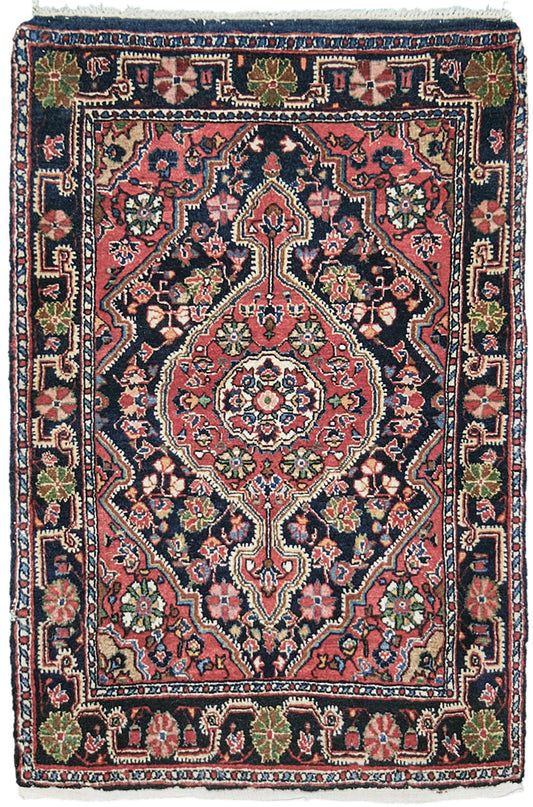 Persian Rug 4168 Vintage Persian Tabriz
