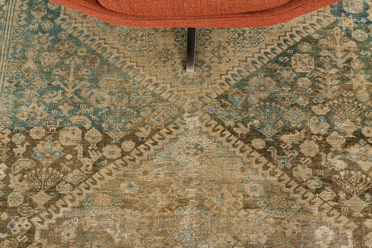 Persian Rug 1965 Antique Persian Shiraz 30005