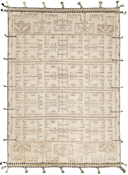 Modern Rug Image 3805 Blomstra, Kust Collection