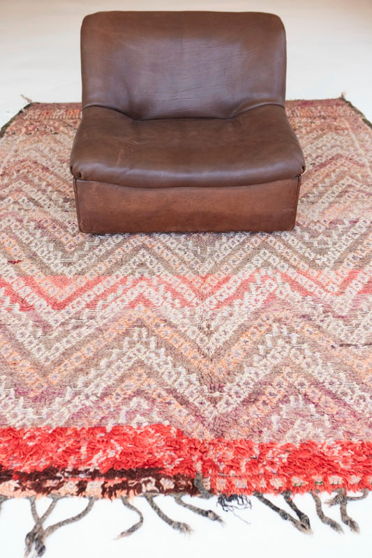 Modern Rug Image 12941 Vintage Moroccan Beni M'Guild Tribe Rug