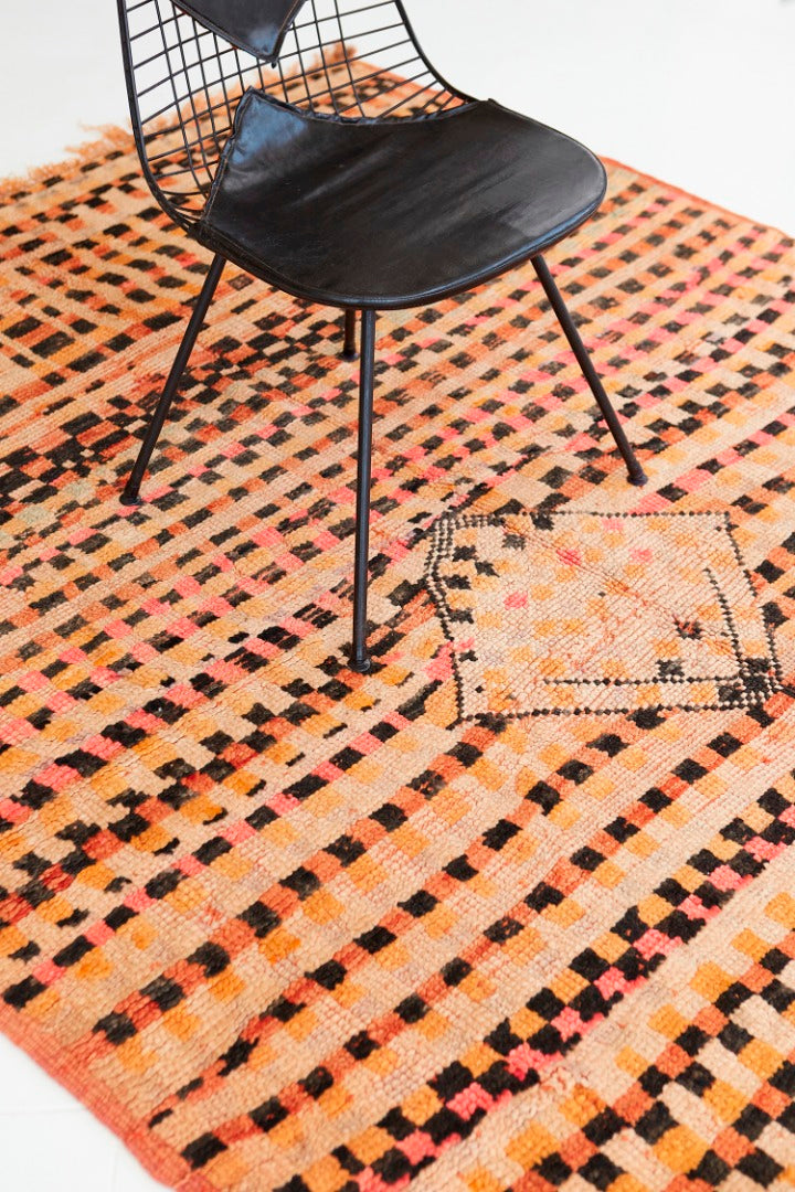 Modern Rug Image 12789 Vintage Moroccan Beni M'Guild Tribe Rug