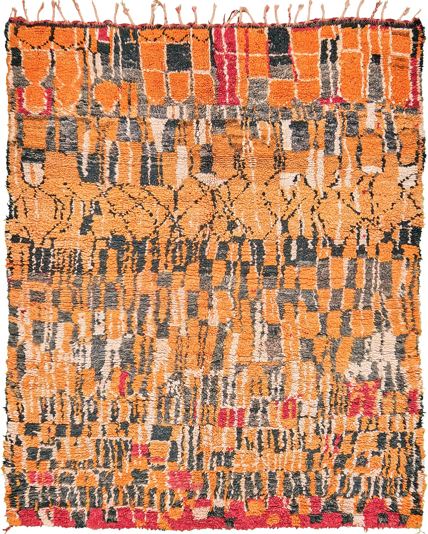 Modern Rug Image 12935 Vintage Moroccan Beni M'Guild Tribe Rug