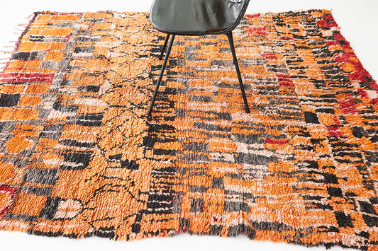 Modern Rug Image 12936 Vintage Moroccan Beni M'Guild Tribe Rug