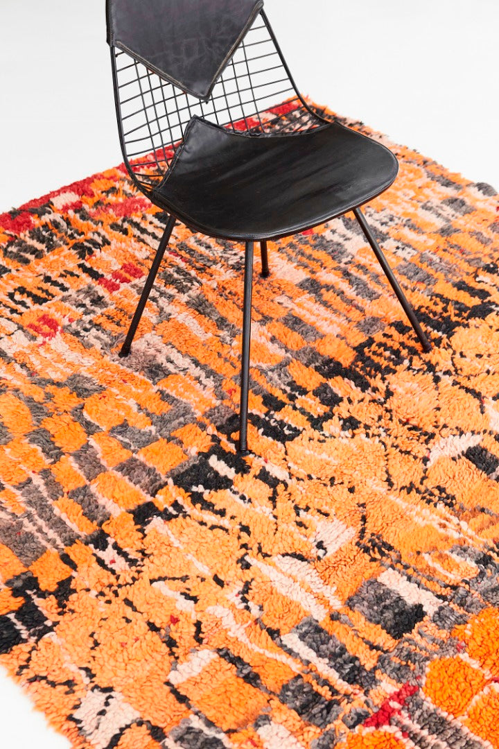 Modern Rug Image 12938 Vintage Moroccan Beni M'Guild Tribe Rug