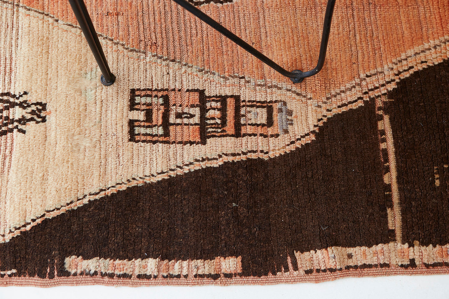 Vintage Moroccan Azilal Tribe Berber Rug