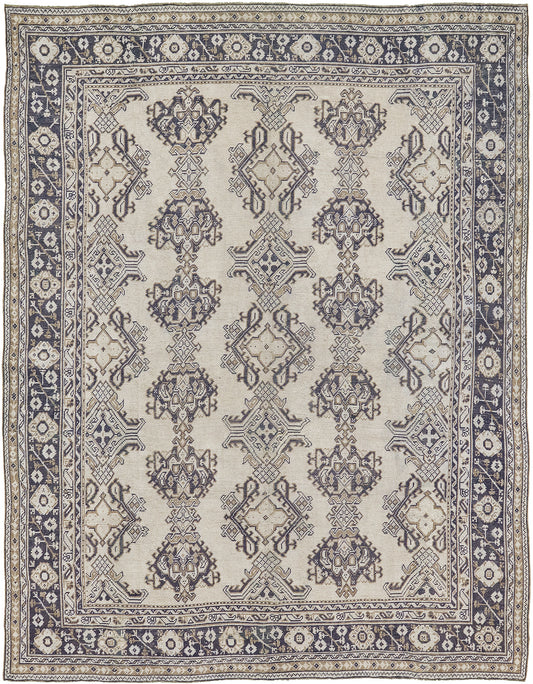 Antique Turkish Oushak Rug