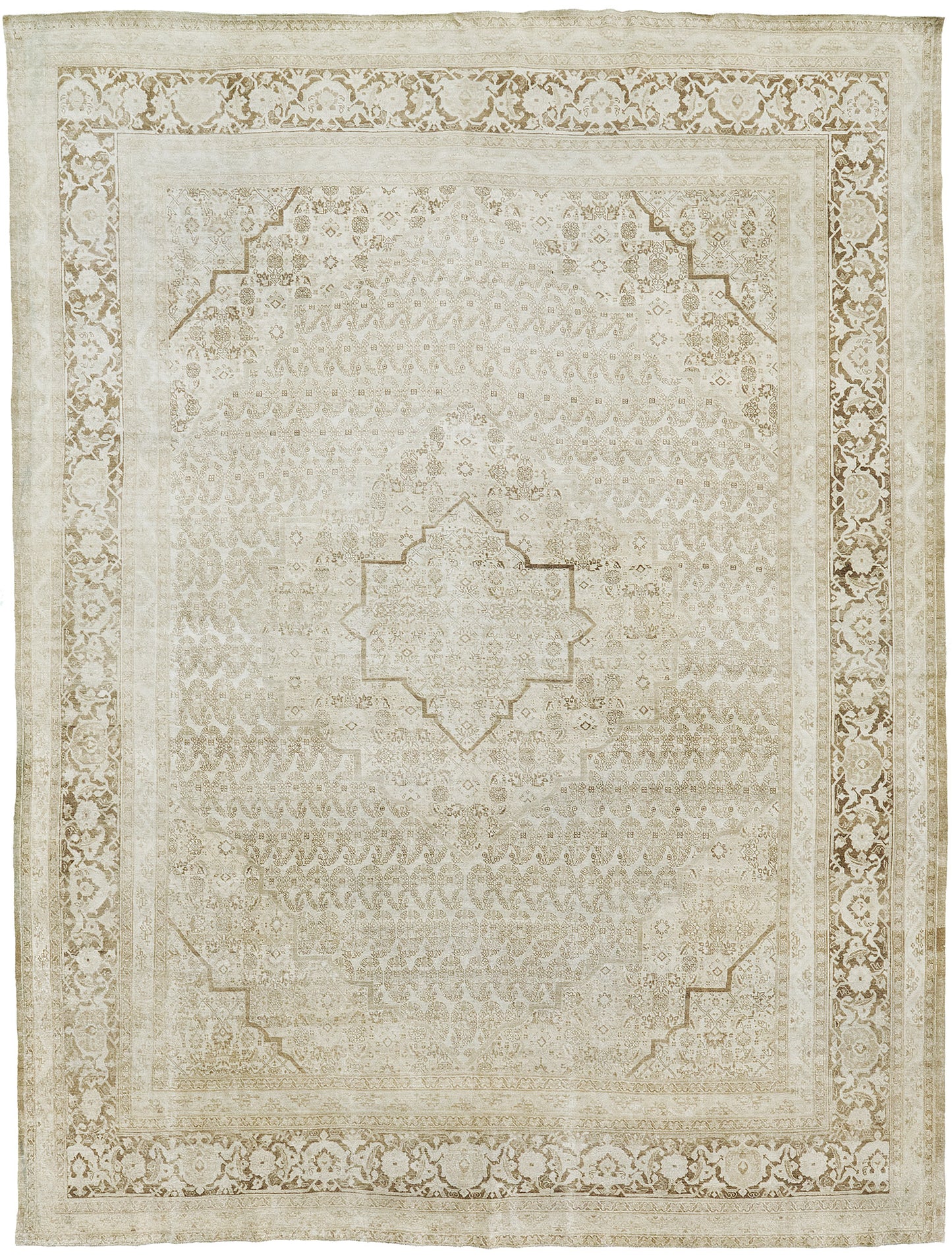 Persian Rug 2241 Antique Persian Tabriz 30186