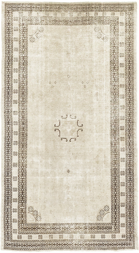Antique Turkestan Khotan Rug