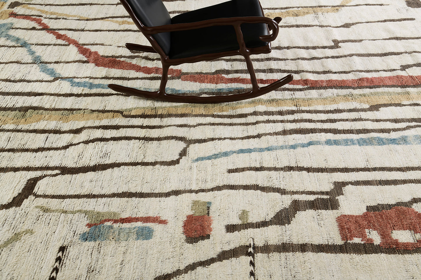 Modern Rug Image 1691 Berberis, Atlas Collection