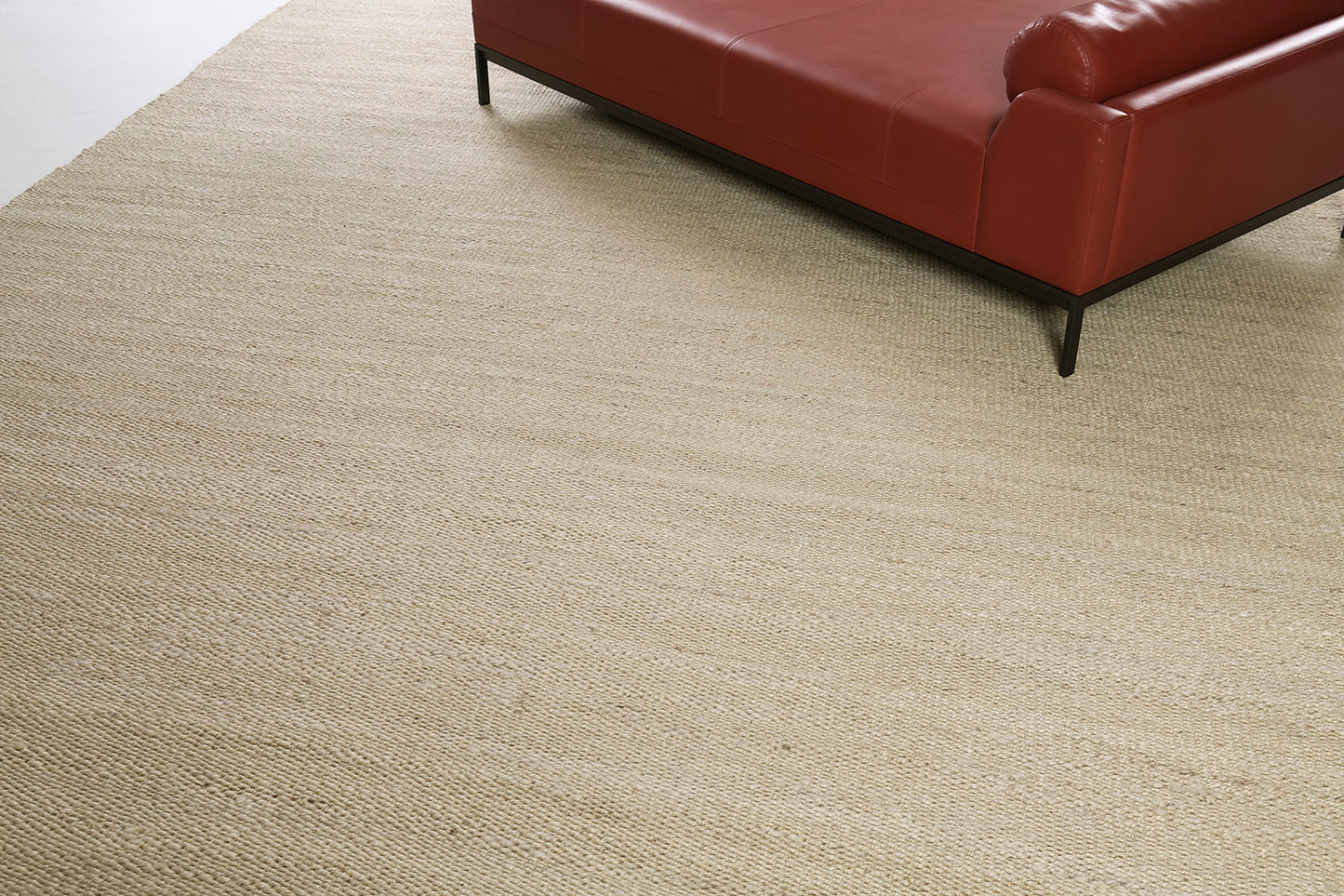 Hemp Sand Flatweave Loam White Shell
