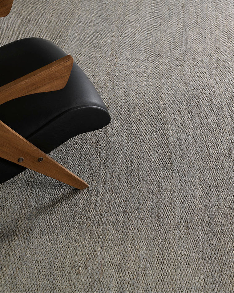 Hemp Sand Flatweave in Surf, Loam Collection