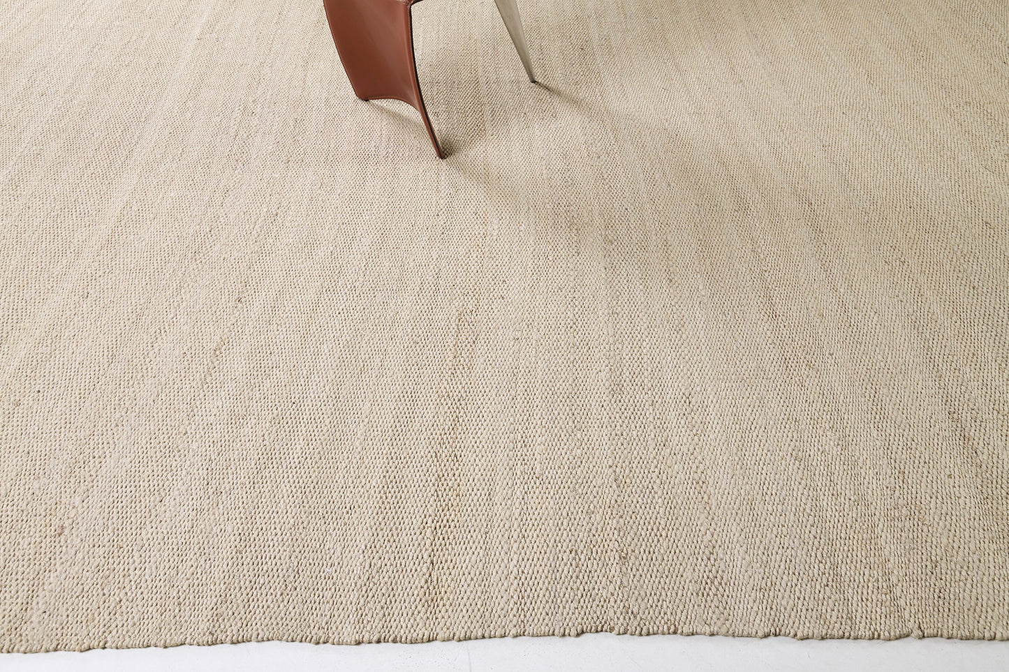 Hemp Sand Flatweave Loam White Shell