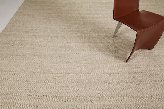 Hemp Sand Flatweave Loam White Shell