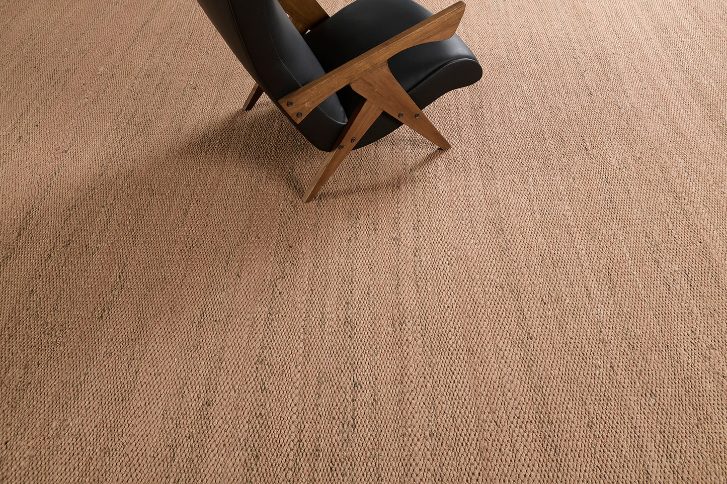 Hemp Sand Flatweave Loam Terracotta