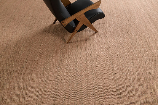 Hemp Sand Flatweave in Terracotta, Loam Collection