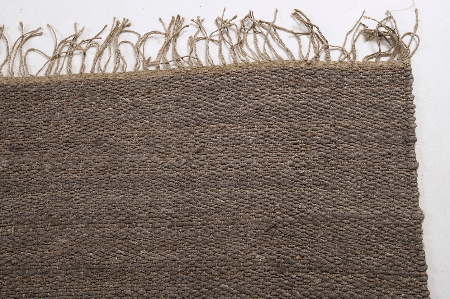 Hemp Sand Flatweave Loam Gray Horse