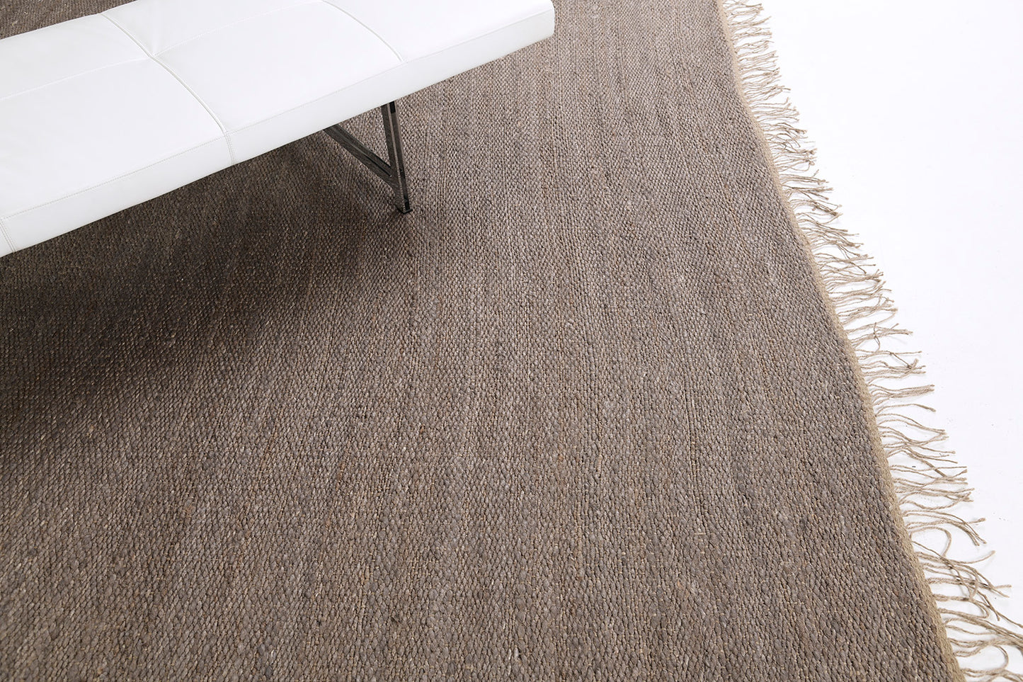 Hemp Sand Flatweave Loam Gray Horse