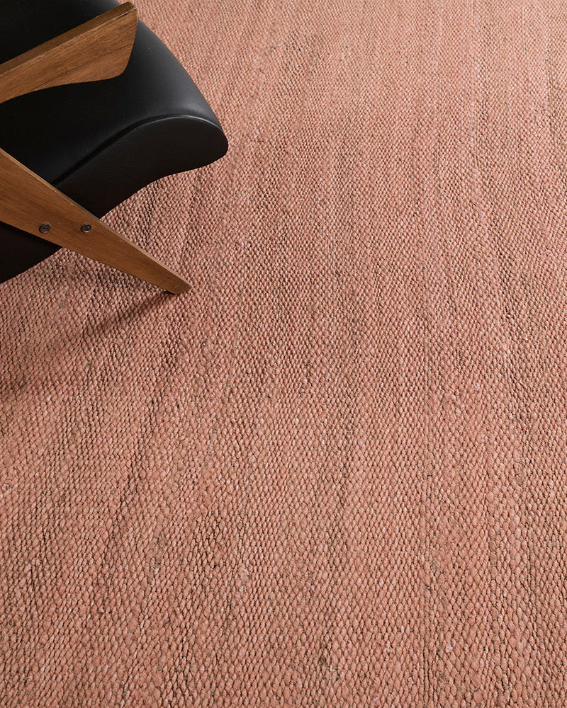 Hemp Sand Flatweave in Copper, Loam Collection